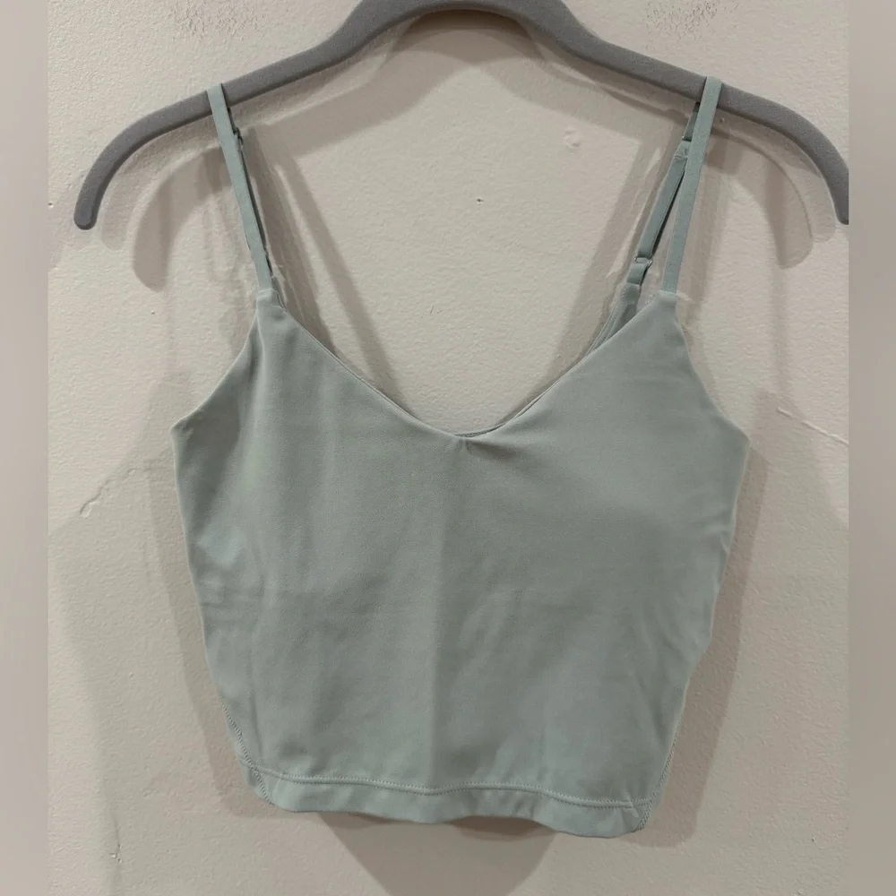 lululemon align cropped cami tank top *light support A/B cup size 4